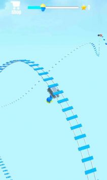 疯狂小轨道人类过山车游戏 截图1
