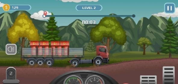 卡车模拟驾驶山路 截图1
