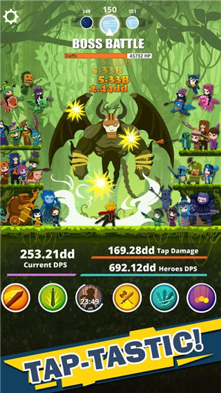 点杀泰坦2024最新版(Tap Titans) 截图1