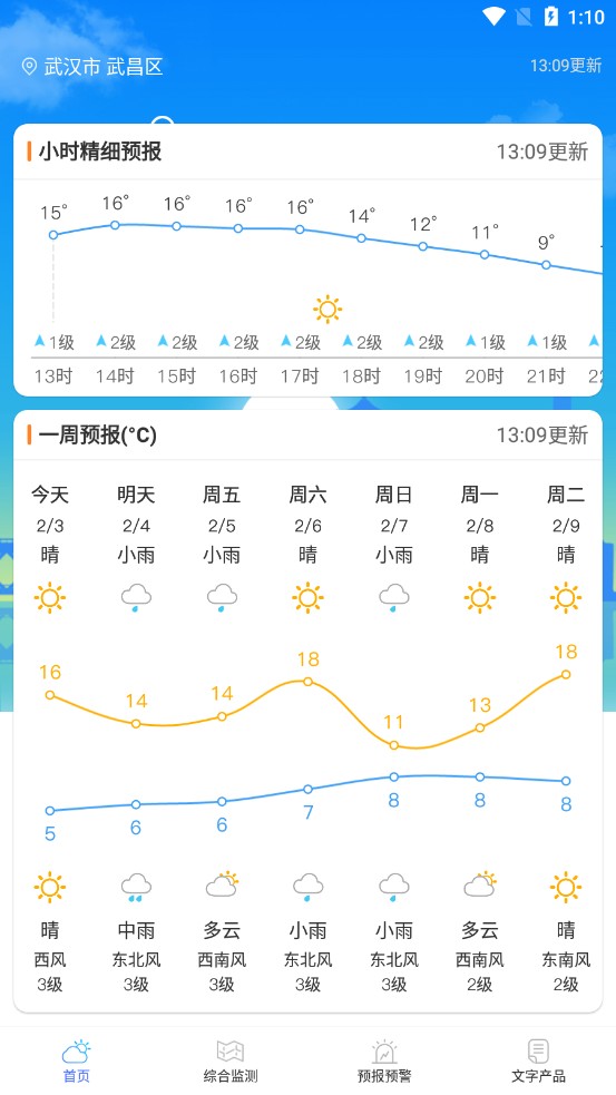 武汉交通气象 截图5