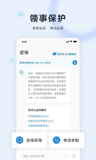 中国领事服务网 截图3