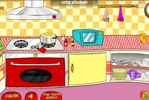 露娜开放式厨房小游戏