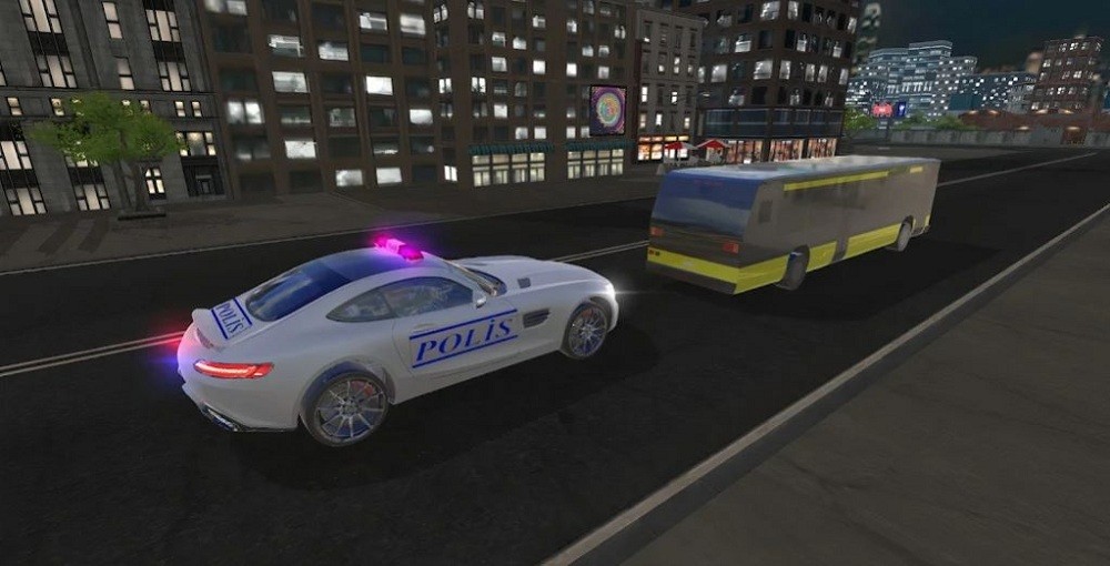Mercedes Police Car Game 2024(梅赛德斯警车模拟2024)