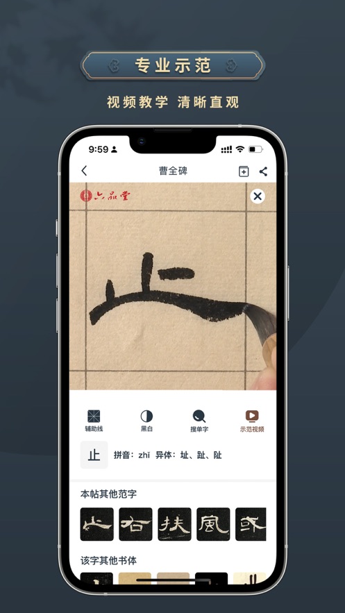 掌上碑帖app 截图4