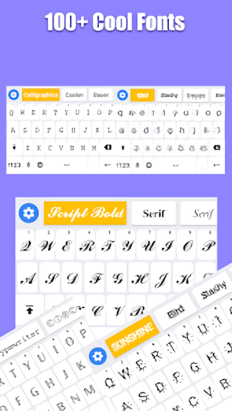fonts keyboard apk v2.0.3 截图1