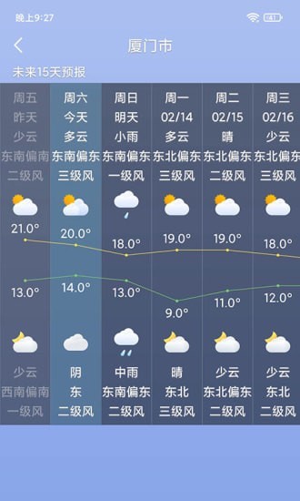 桌面天气app 1.0.2 截图3