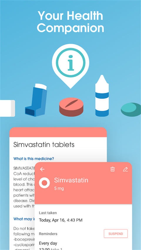 Medisafe app 截图3
