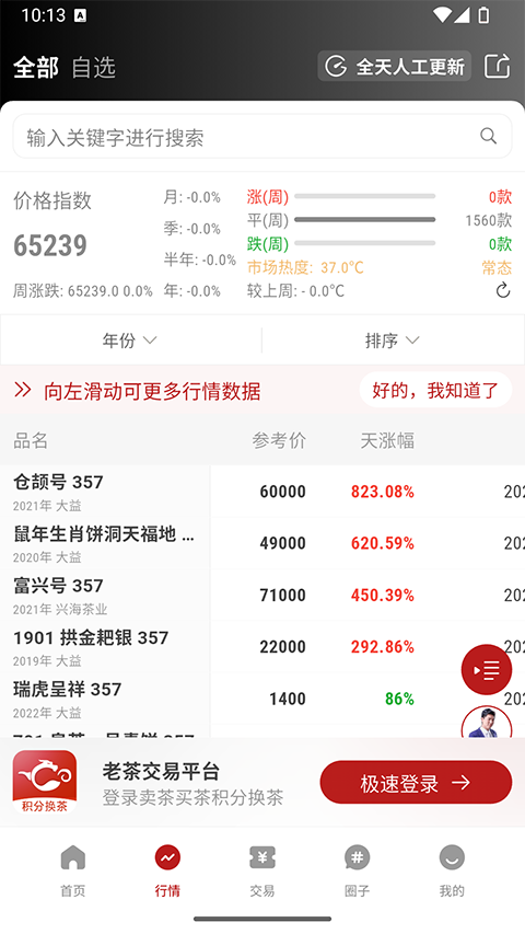 茶友网交易厅 截图2