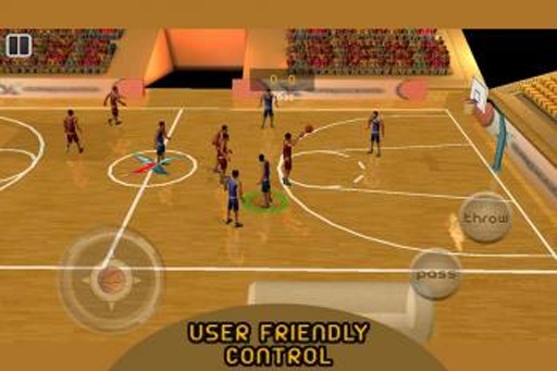真正的3D篮球全场对决手游 截图3