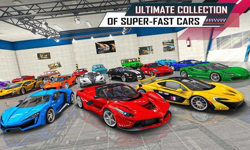 Super Car Track Racing(超级汽车轨道) 截图1