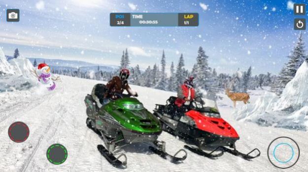 冰上滑雪车比赛(Snowcross Game) 截图3