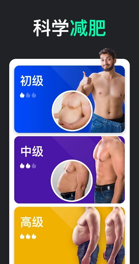 男性减肥健身软件(30天内减肥男士版app) 截图4