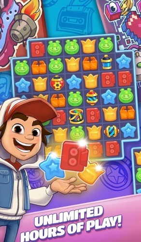 地铁冲浪者比赛 截图2