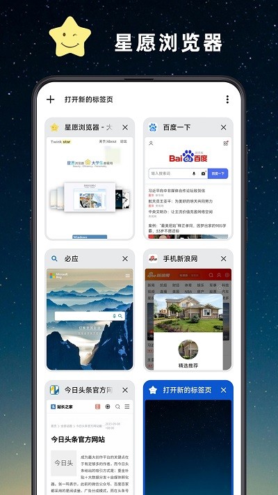 星愿浏览器 截图1