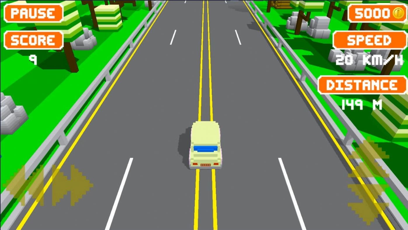 高速公路驾驶模拟器 截图1