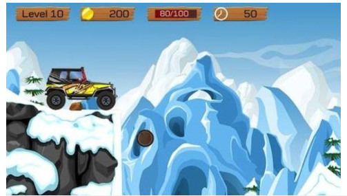 雪地越野赛车 1