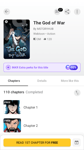 INKR漫画官方 截图1