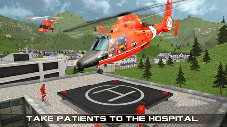 直升机救援模拟器3D 截图1