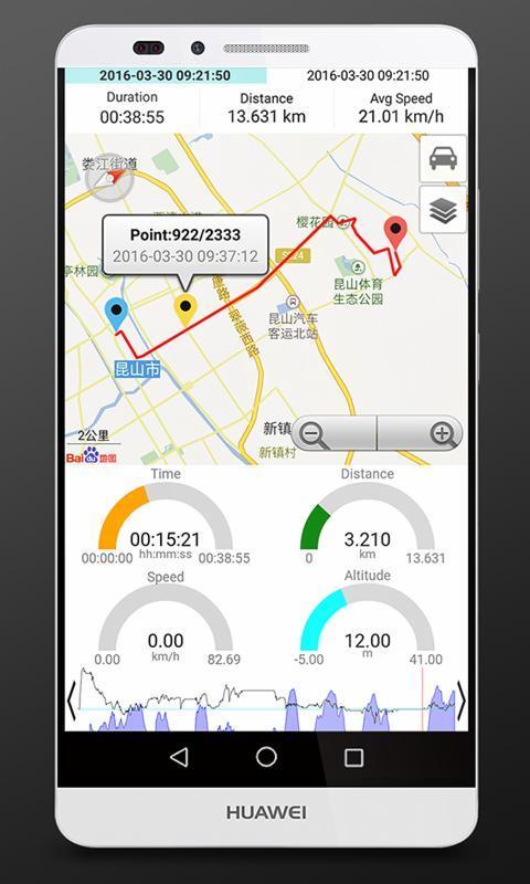 GPS仪表盘 截图1