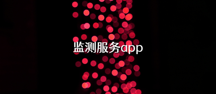 监测服务app