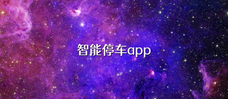 智能停车app