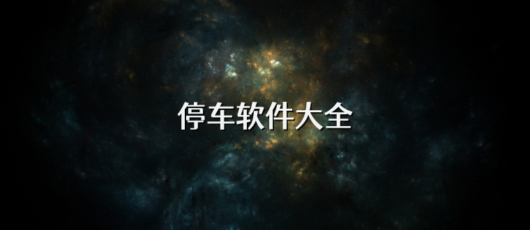 停车软件大全