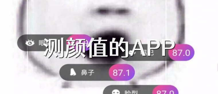 测颜值的APP