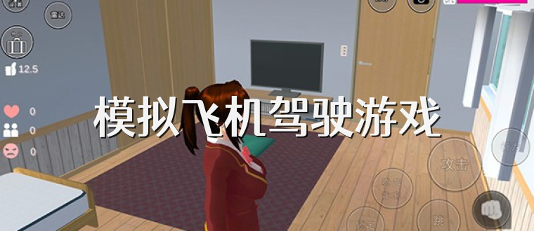 模拟飞机驾驶游戏