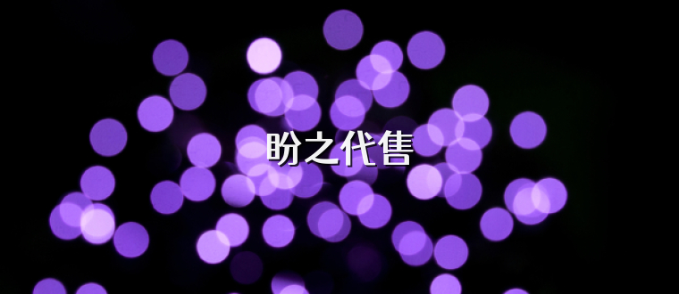 盼之代售