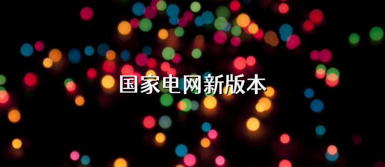 国家电网新版本