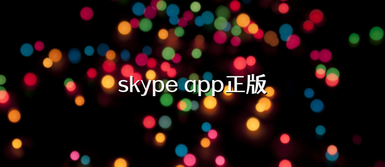 skype app正版
