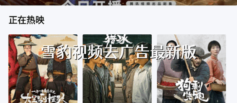 雪豹视频去广告最新版