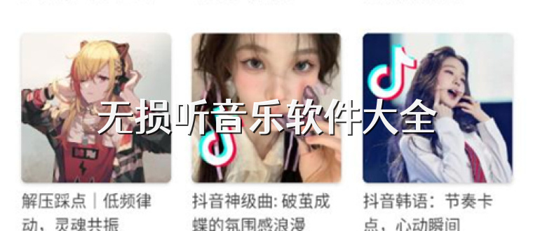 无损听音乐软件大全