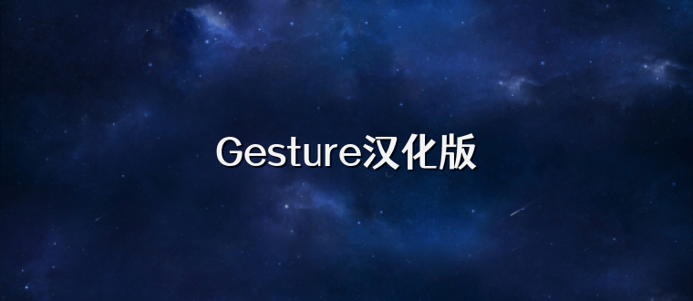 Gesture汉化版
