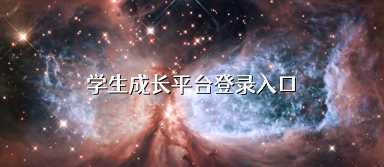 学生成长平台登录入口