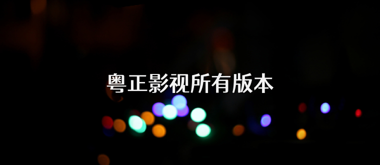 粤正影视所有版本