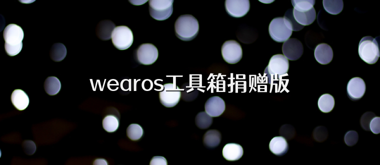 wearos工具箱捐赠版