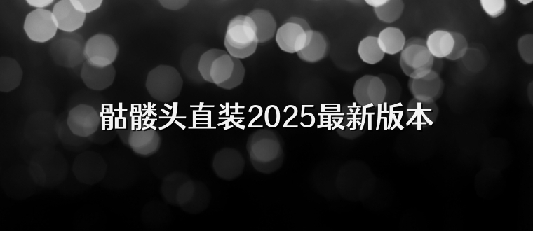 骷髅头直装2025最新版本