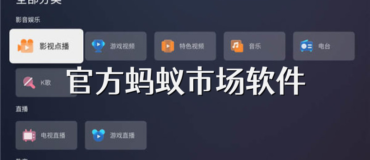 官方蚂蚁市场软件