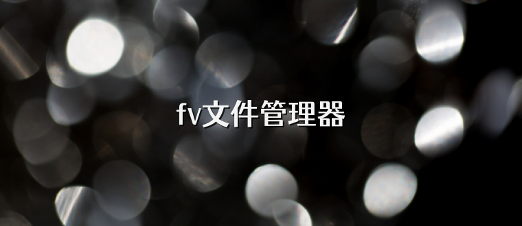 fv文件管理器