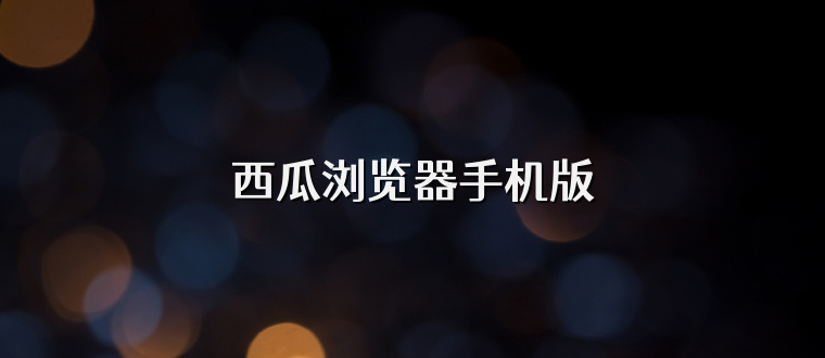 西瓜浏览器手机版