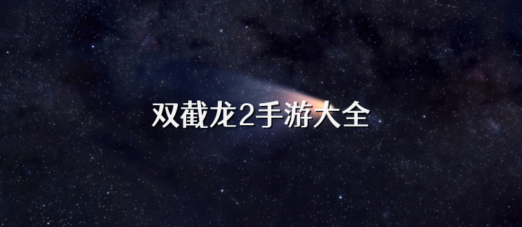 双截龙2手游大全