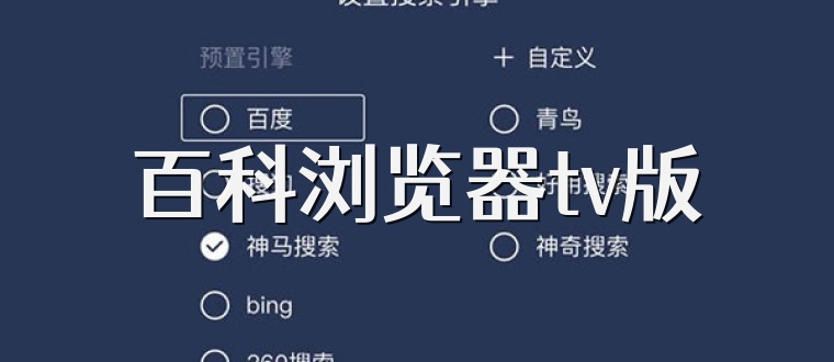 百科浏览器tv版