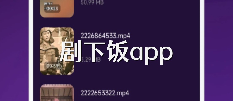 剧下饭app