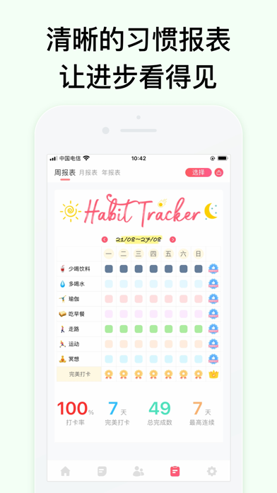 习惯清单免费版 截图2