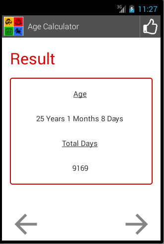 年龄计算器app v2.1.06 截图2