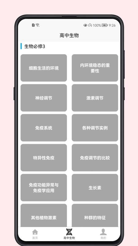 高中生物教程 截图2