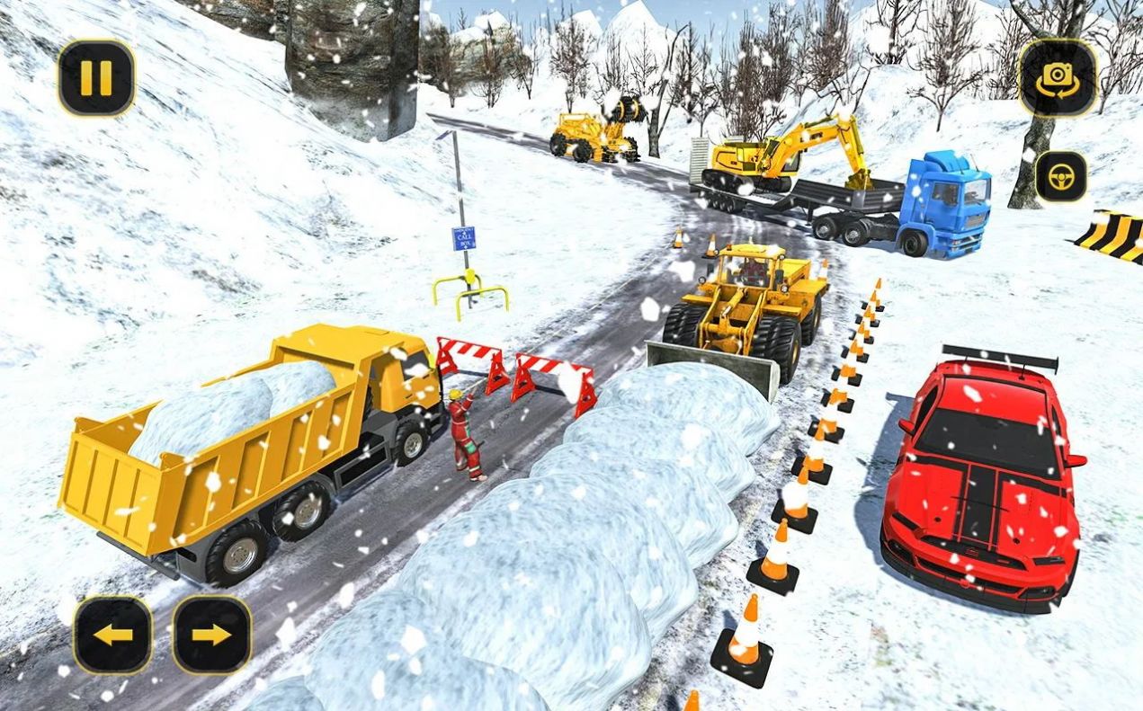扫雪驾驶模拟游戏 截图4