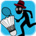 变成羽毛球选手(Stickman Badminton)