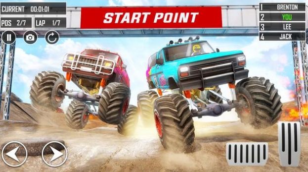 越野疯狂怪物卡车Off Road Monster Truck Racing 截图1